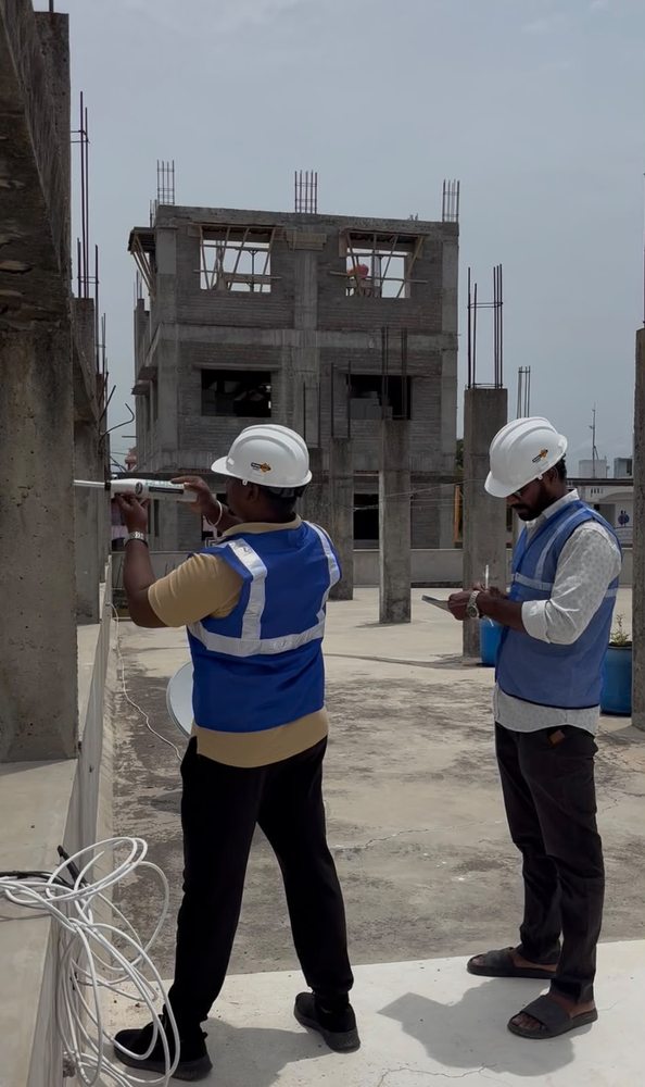 RVCS project work — on-site and laboratory testing photo 1
