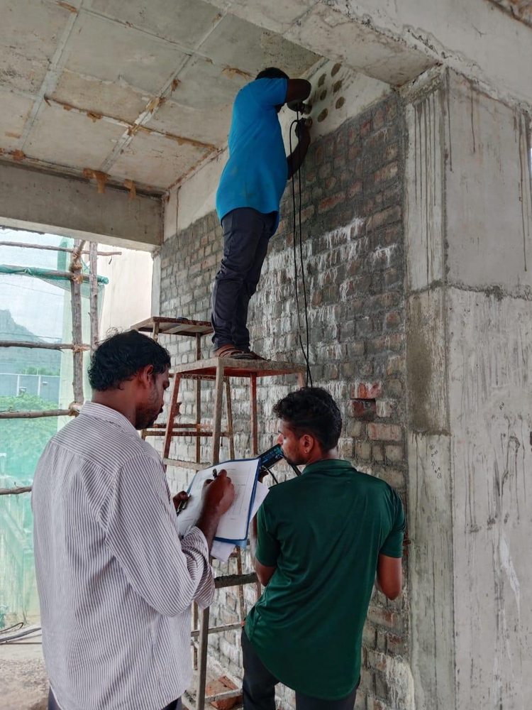 RVCS project work — on-site and laboratory testing photo 5