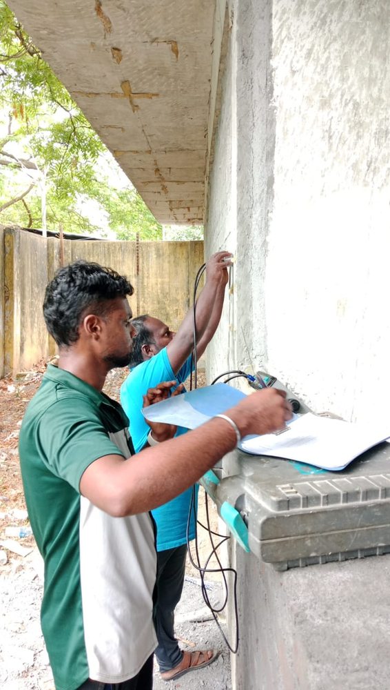 RVCS project work — on-site and laboratory testing photo 6