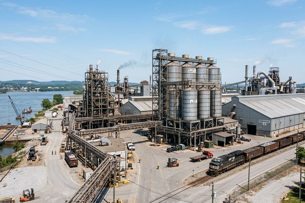 Industrial factory plant