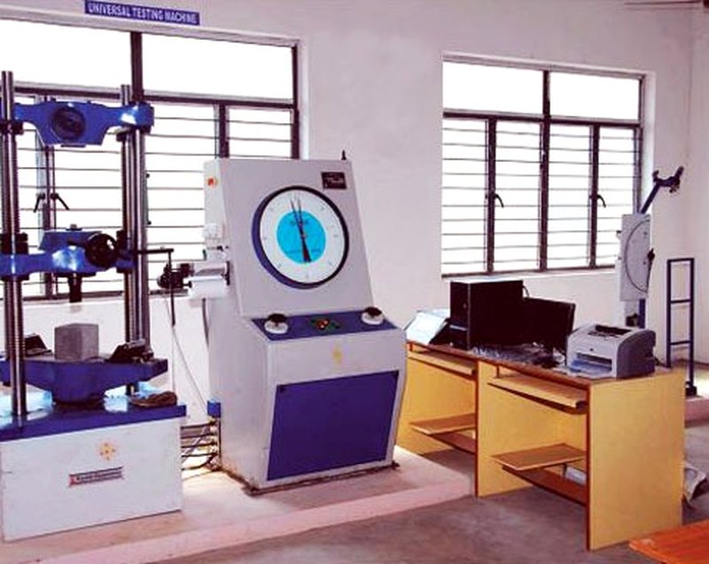 Universal Testing Machine at RVCS laboratory